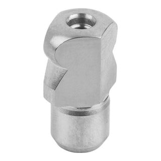 KIPP Aufnahmebolzen Innengewinde einseitig Gr. 1 C=8 A=8 G=M03 Form D abgesetzt
