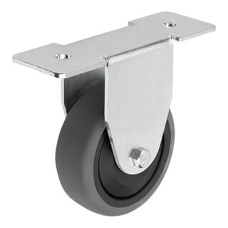KIPP Bockrolle Form A Ø 100mm B 32mm thermoplast elektrisch