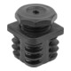 KIPP Bouchon de réglage Form B carré 30 × 29 mm polyamide noir