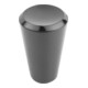 KIPP Bouton conique fixe D=M10 D1=30 Duroplast noir