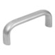 KIPP Bügelgriff Oval A 112 L 125 M06 Aluminium blank gleitgeschliffen