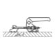 KIPP Bügelspanner horizontal LxH 135 x 42 Stahl Kipp