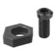 KIPP Collier hexagonal M12 acier d'outil variable forme B