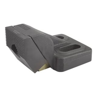 KIPP Contrepoids à traction inférieure Forme B en fonte à graphite sphéroïdal noir acier trempé