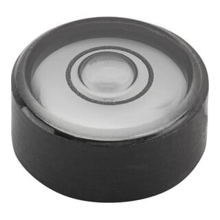KIPP Dosenlibellenkörper D1=14 H=6,5 Aluminium schwarz Glas