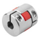 KIPP Elastomeer-klauwkoppeling Gr.19 D1=10 D2=10 L=66 ED