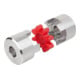 KIPP Elastomeer-klauwkoppeling Gr.42 D1=45 D2=45 L=126 A