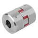KIPP Elastomeer-klauwkoppeling klem Gr. 24 D1=25 D2=25 L=78
