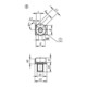 KIPP Excentrique de serrage Forme B M12 F14 acier traité brunie