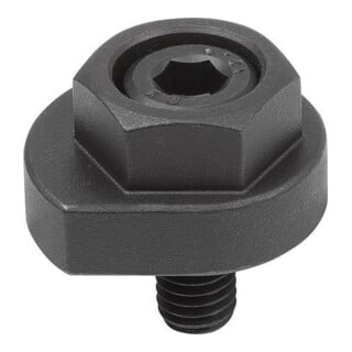 KIPP Excentrique de serrage M10 en acier revenu noirci