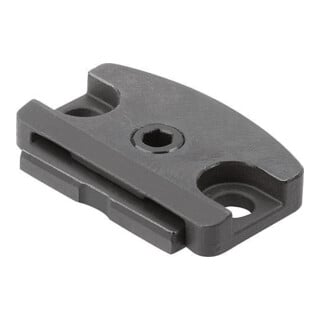 KIPP Flachspanner mit Exzenter Form A Zylinderstift S=0,8 F=1,3 Vergütungsstahl