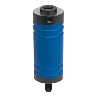 KIPP Flexibele opspanspil H 80 aluminium blauw staal