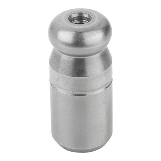 KIPP Goujon de fixation intérieur unilatéral Gr. 1 C16 A16 G M05 Forme A embout sphérique