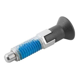 KIPP Goupille d'arrêt ECO M06 D=3 Forme CP avec rainure de verrouillage Taille 9
