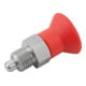 KIPP Goupille d'arrêt Gr. 2 M12x1,5 6 mm Forme A sans rainure de verrouillage Écrou de blocage