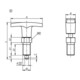 KIPP Goupille d'arrêt GR.3 M16x1,5 8mm acier trempé