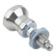 KIPP Goupille d’arrêt Hygienic Design M10 Ø 6 mm Forme A Acier inoxydable