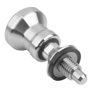 KIPP Goupille d'arrêt Hygienic Design M12 D8 Forme A Acier inoxydable