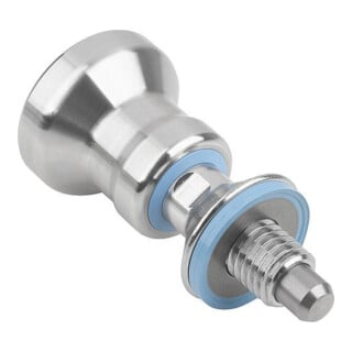 KIPP Goupille d'arrêt Hygienic Design M12 D8 Forme A Acier inoxydable