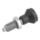 KIPP Goupille d’arrêt M12x1,5 Forme H inox non trempé KO