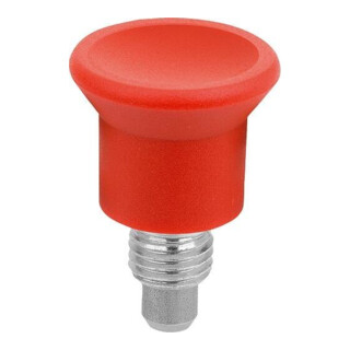 KIPP Goupille d'arrêt Mini M10x1 Ø5 S5 Forme A Sans rainure Sans écrou de blocage