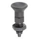 KIPP Goupille d'arrêt Premium avec tige conique Gr. 2 M12x1,5 Ø 6 mm