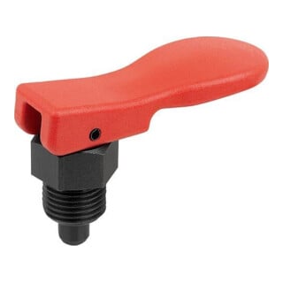 KIPP Goupille de blocage avec poignée excentrique M12x1,5 D6 version courte taille 2