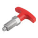 KIPP Goupille de blocage GR.2 M12x1,5 Ø6 en acier inoxydable trempé