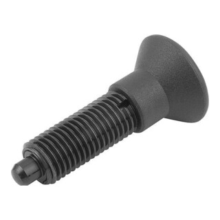 KIPP Goupille de blocage M20x1,5 Forme G acier trempé avec poignée thermique
