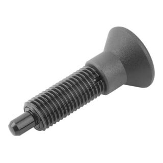 KIPP Goupille de blocage M20x1,5 Forme G acier trempé avec poignée thermique