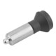 KIPP Goupille de blocage sans collet Gr. 3 D1=18 D=8 L=74 Forme L Acier inoxydable