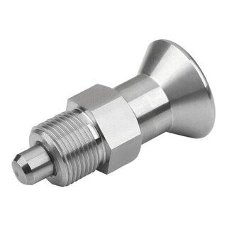 KIPP Goupille de verrouillage M12x1,5 6 mm Forme A version courte