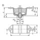 KIPP Gummi-Metall Deckenelement K2012.00845