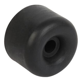 KIPP Gummipuffer Typ TP Türpuffer D 35 H 30 D1 8 Elast. Naturkautschuk Shore 60A
