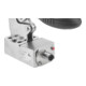 KIPP Horizontale snelspanner met krachtsensor D=M06 F4=1200 roestvrij staal