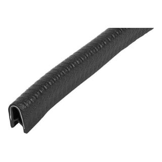 KIPP Kantenschutzprofil 5000 x 10 x 14,5 mm PVC schwarz ohne Dichtung