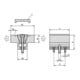 KIPP Keilspanner D=M12 L=47,5 Aluminium eloxiert