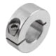 KIPP Klemmring Form A innen geschlitzt 16 x 34 x 13mm Aluminium blank