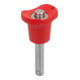 KIPP Kogelsperpen met paddenstoelgreep 5 mm 15 mm RVS 1.4542
