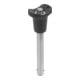 KIPP Kogelsperpen met paddenstoelgreep D1=8 L=30 roestvrij staal