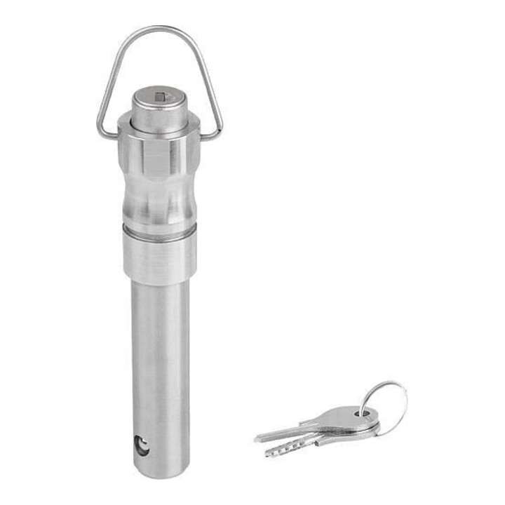 KIPP Kugelborgpen afsluitbaar Vorm B 16 mm 30 mm greepuitsparing ring