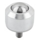 KIPP Kugelrolle Mini D2=M06x12 Form B Stahl Stahl