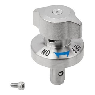 KIPP Kugelsperrbolzen mit Drehbetätigung 10mm 27,5 Edelstahl blank