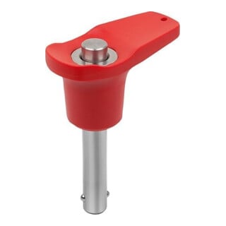 KIPP Kugelsperrbolzen mit L-Griff 6mm 45mm Edelstahl 1.4542