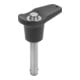 KIPP Kugelsperrbolzen mit L-Griff 8mm 20mm Edelstahl 1.4542