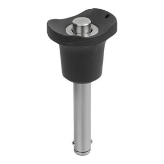 KIPP Kugelsperrbolzen mit Pilzgriff 6mm 10mm Edelstahl 1.4542