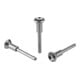 KIPP Kugelsperrbolzen mit Pilzgriff 6mm 30mm Edelstahl 1.4542