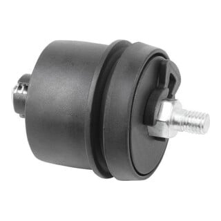 KIPP Lagerflens voor transportrol D50 polyamide kogellager Set 2