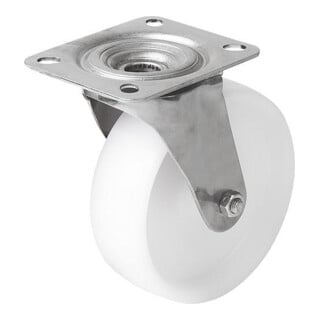 KIPP Lenkrolle D150 B50 Polyamid Edelstahlgehäuse