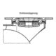 KIPP Lenkrolle mit Feststellsys Stop-Fix D=125 B=32 Polyurethan Komp:S